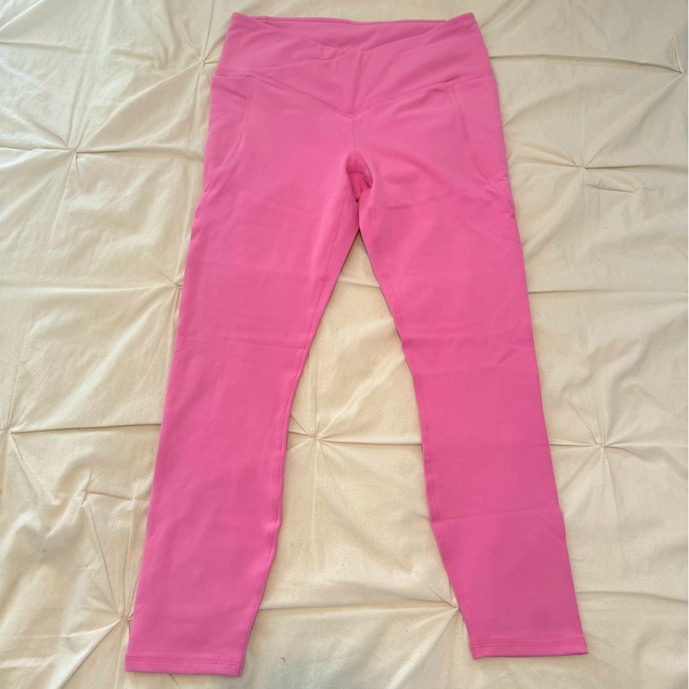 Fabletics Oasis Crossover 7/8 Pure Luxe Medium Leggings